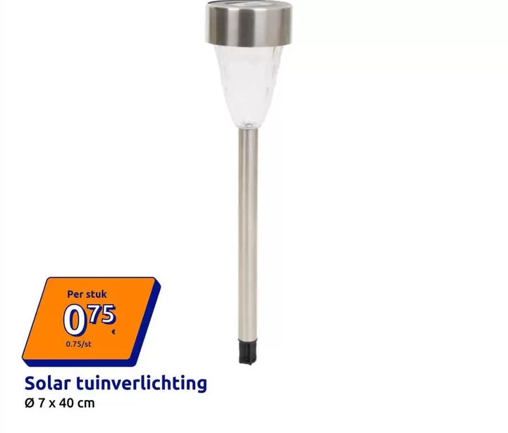 Solar tuinverlichting