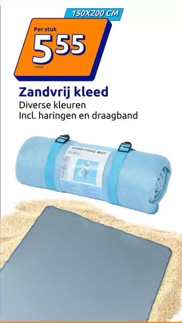 Zandvrij kleed