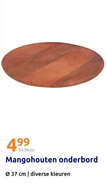 Mangohouten onderbord