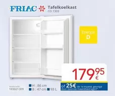 De - Tafelkoelkast CO 1309