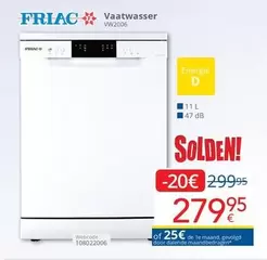 De - Vaatwasser VW2006