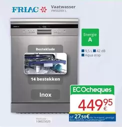 Vaatwasser VW5020IX-L