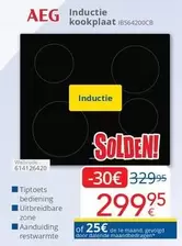 De - Inductie kookplaat IBS64200CB