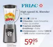 High speed XL Blender BL 11800QI