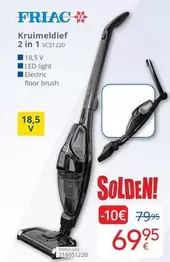 Kruimeldief 2 in 1 VCS1220