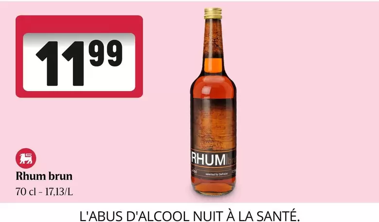 Rhum brun