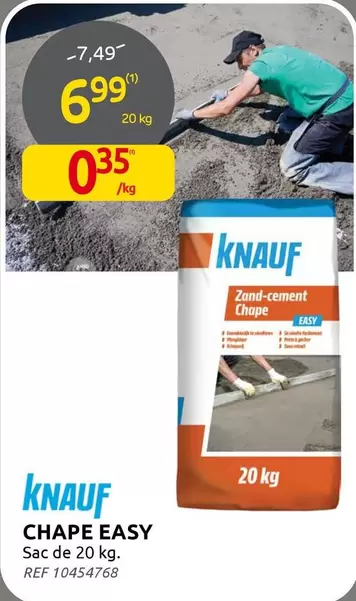 De - Zand-cement Chape