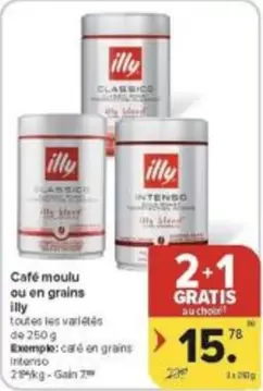 De - Café moulu ou en grains