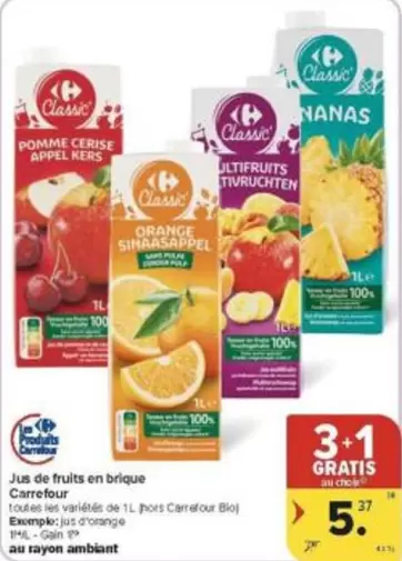 De - Jus de fruits en brique