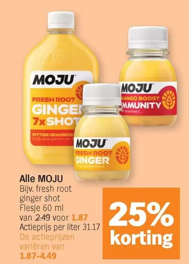 De - Fresh Root Ginger Shot