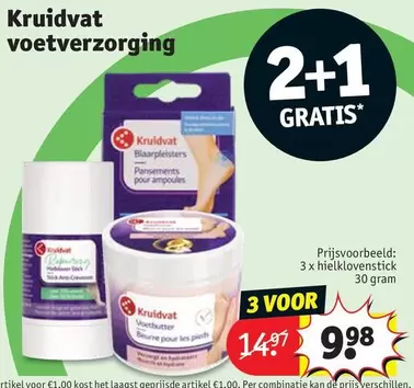 De - Kruidvat voetverzorging