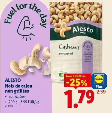 De - Noix de cajou non grillées