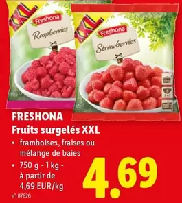 De - Fruits surgelés XXL