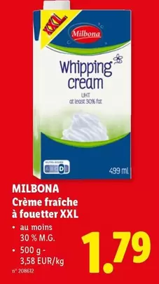 Whipping cream