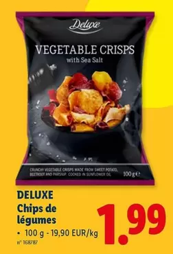 De - Vegetable Crisps with Sea Salt