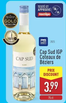 De - Cap Sud Coteaux de Beziers Blanc