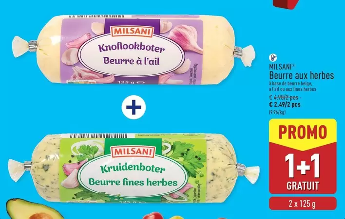 De - Knoflookboter / Beurre à l'ail, Kruidenboter / Beurre fines herbes