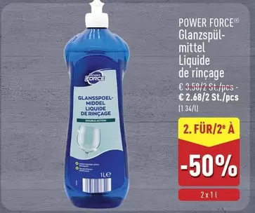 De - Glanzspülmittel Liquide de rinçage