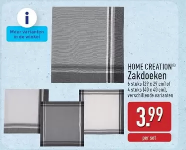 De - Zakdoeken