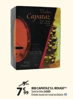 BIB CAPATAZ 5 L ROUGE