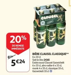 De - BIÈRE CLAUSEL CLASSIQUE