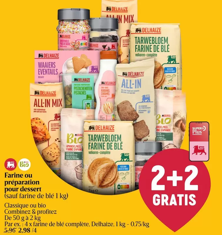 De - Farine ou préparation pour dessert