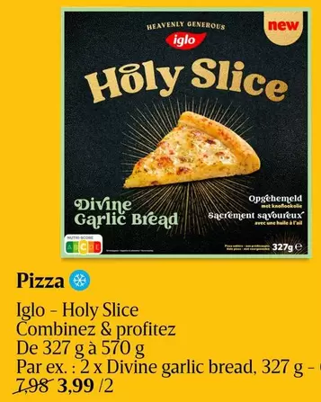 De - Holy Slice Divine Garlic Bread