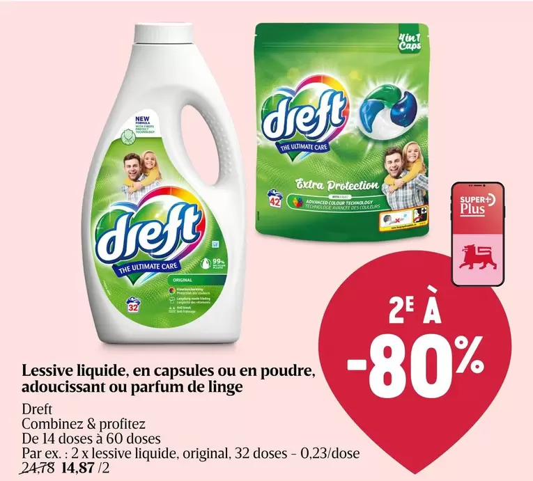 De - Lessive liquide, en capsules ou en poudre, adoucissant ou parfum de linge