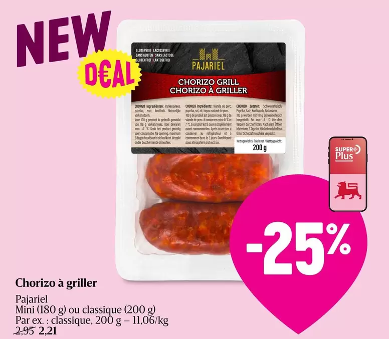 De - Chorizo Grill