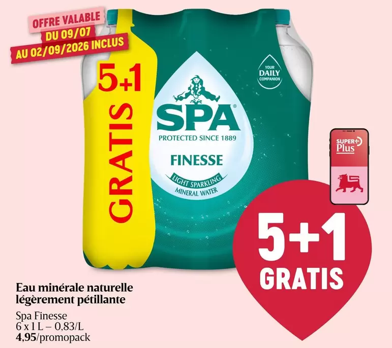 Eau minérale naturelle