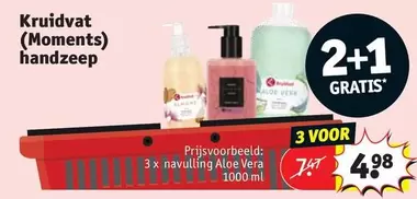 Kruidvat (Moments) handzeep