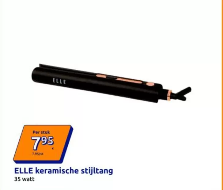 Keramische Stijltang