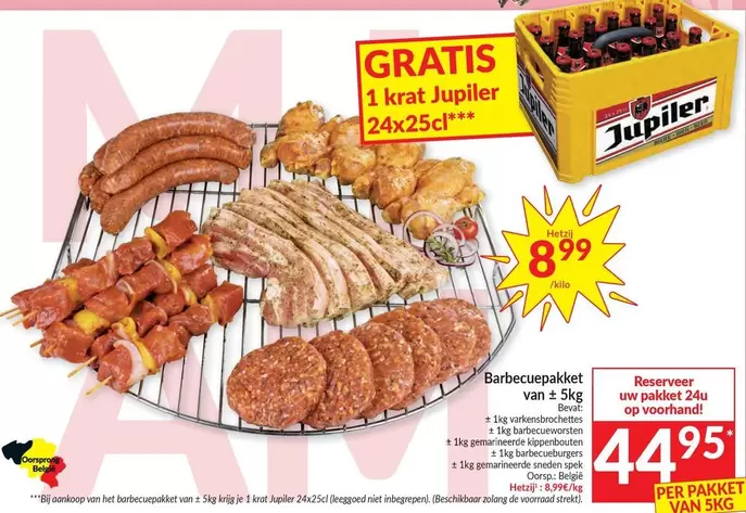 Jupiler - Barbecuepakket