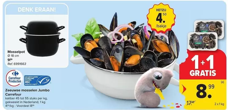 Zeeuwse mosselen Jumbo