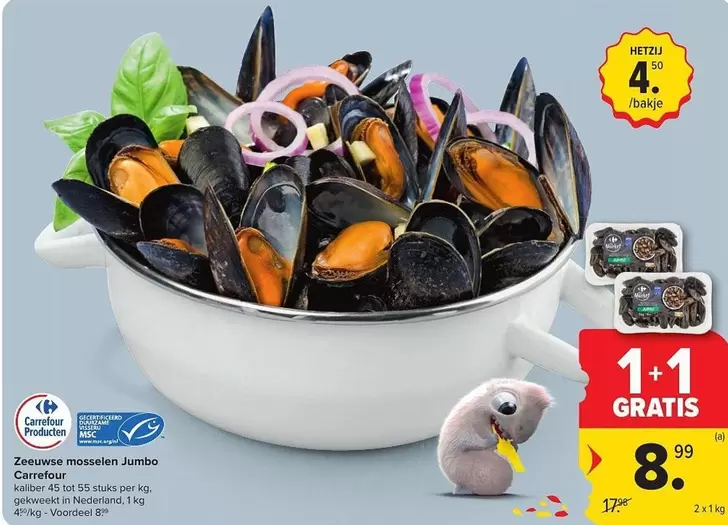 Zeeuwse Mosselen Jumbo