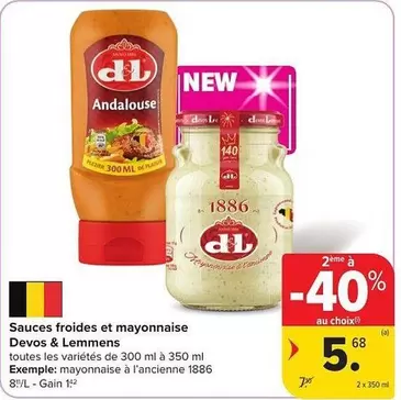 De - Sauces froides et mayonnaises