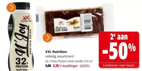 Bar - N'Joy Protein Drink Vanilla