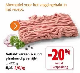 Gehakt varken & rund plantaardig verrijkt