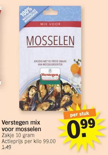 Mix -  voor mosselen