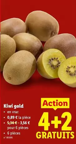 Kiwi - gold