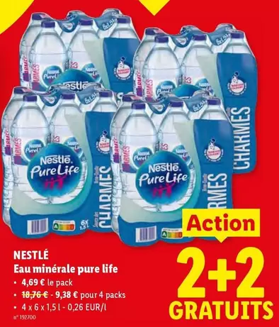 Eau min
rale pure life