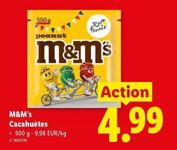 M&M's Cacahuètes