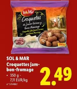 De - Croquetas jamon serrano y queso manchego