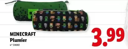 Minecraft - MINECRAFT Plumier