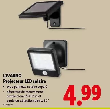 De - Projecteur LED solaire