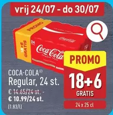 Coca Cola - Regular, 24 st.