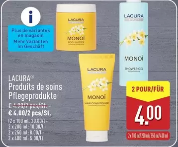 De - Produits de soins / Pflegeprodukte