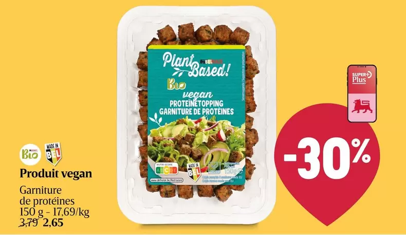 De - Vegan protein topping