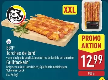 Be - Torches de lard Grillfackeln