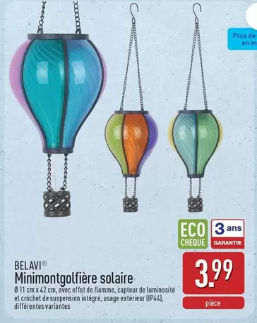 De - Minimontgolfière solaire